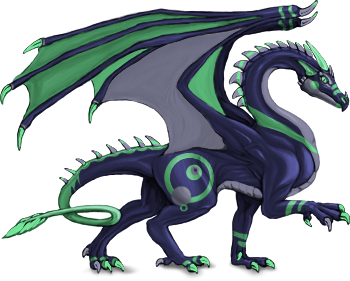 Silver The Purple Dragon